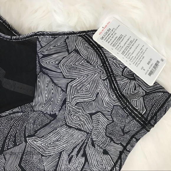 NWT lululemon get it OM bra Dottie tribe - 2 - Picture 2 of 8